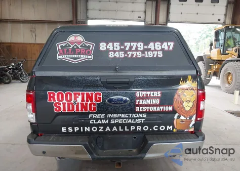 2018 Ford F-150 Xlt from USA, damaged, VIN 1FTEX1EB2JKF30963